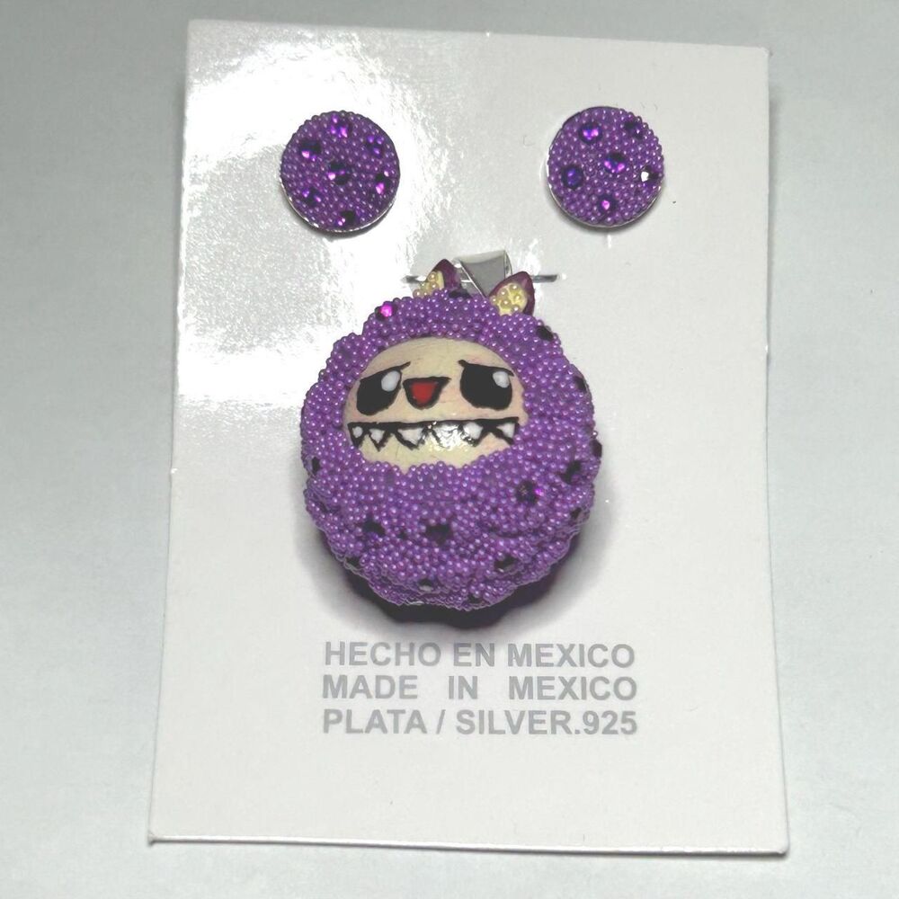 Artisan-crafted Women's Purple Jewellery